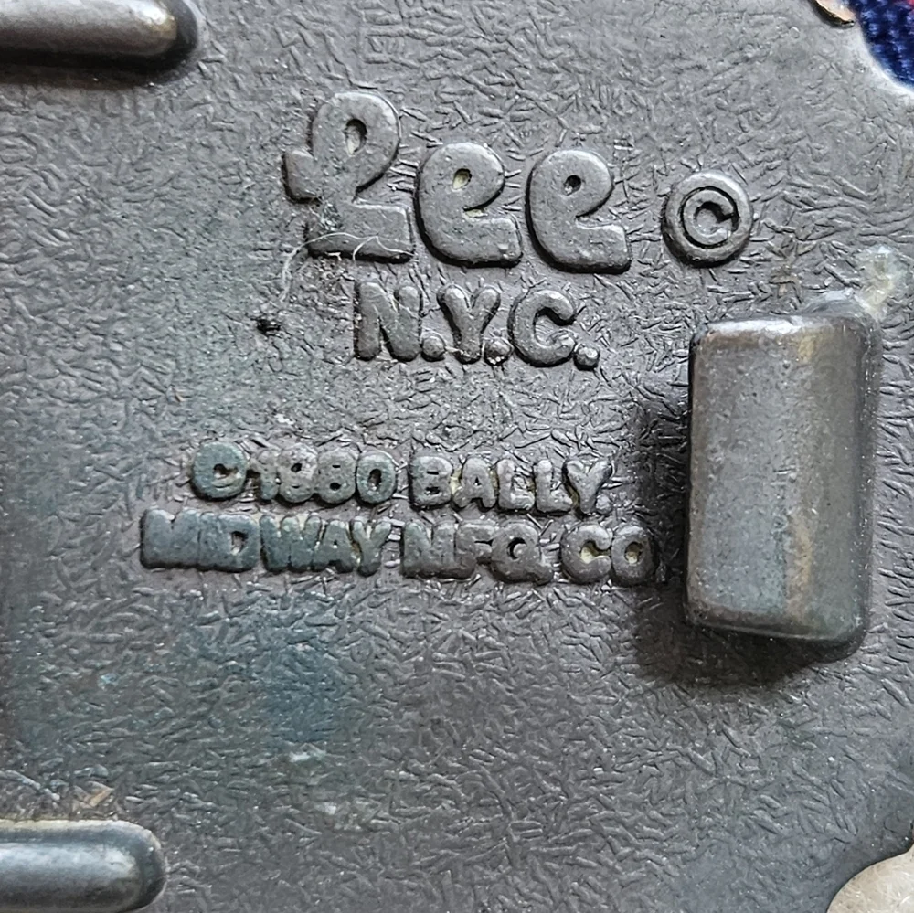 Pac Man Kids Vintage 1980 Bally Belt